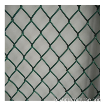 Ogrodzenie łańcucha ocynkowane lub powlekane PVC